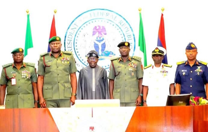 President Tinubu Orders Service Chiefs to “Smash” Emerging Security Threats