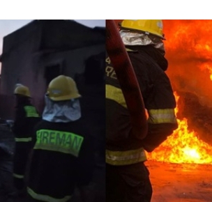 Fire Destroys Fuel Station in Oyo Town