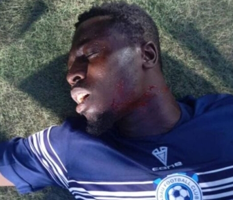 Football Match Halted as Katsina United Fans Attack Opposing Player