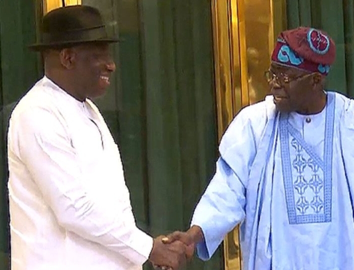 Jonathan Meets Tinubu After Guinea-Bissau Evacuation Following Military Takeover