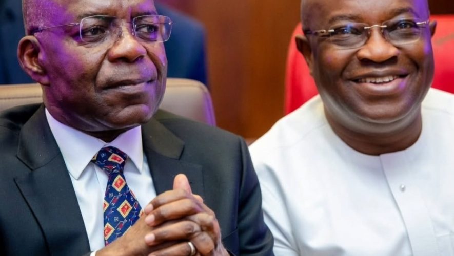 Governor Otti Felicitates Dr. Ikpeazu on His Appointment as Ambassador, Receives Appreciation